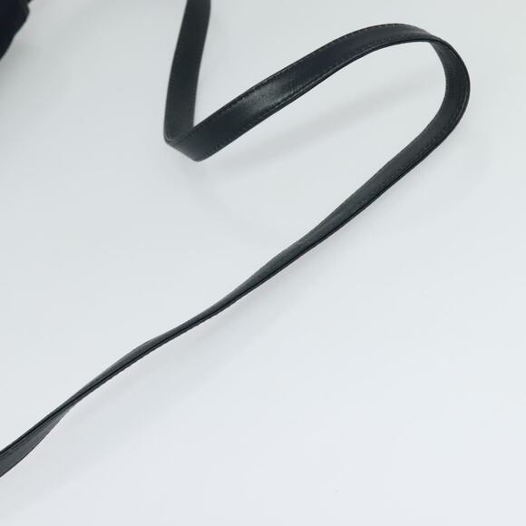 DIOR Trotter Canvas Shoulder Bag Navy Gold - Picture 7 of 12